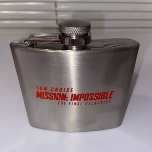 Tom Cruise Mission: Impossible: The Final Reckoning Stainless Steel Flask (5oz)